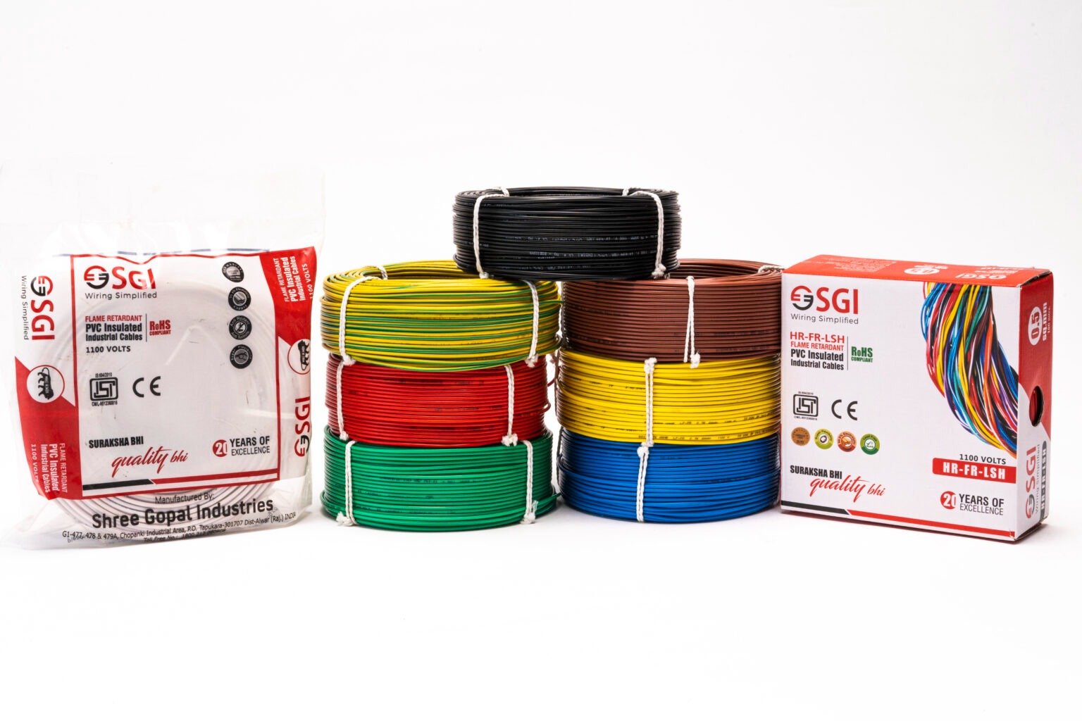 HR FR LSH Single Core Cables