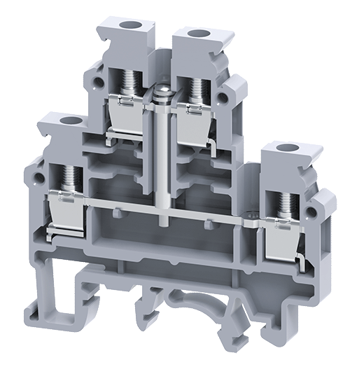 Connectwell-CTS Series Screw Clamp Terminal Blocks-CDL4UN(I.S)