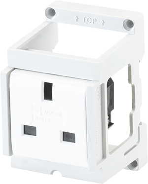 Connectwell - Din Rail Mounted Socket & Switch - CDINSUK