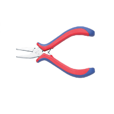 MINI FLAT NOSE PLIERS, DUAL SPRING SHEET (4.5')