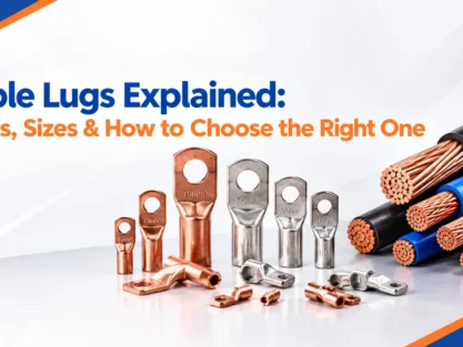 Cable Lugs Explained: Types, Sizes & How to Choose the Right One