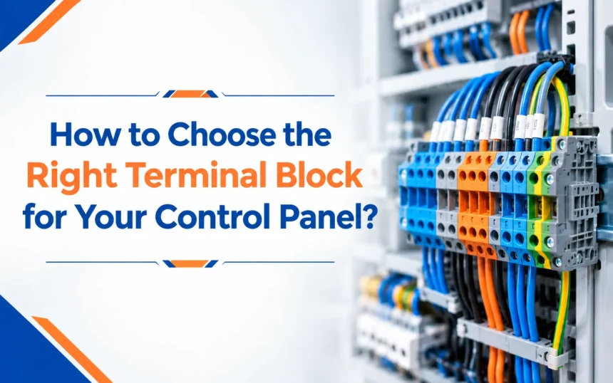 How to Choose the Right Terminal Block for Your Control Panel ?