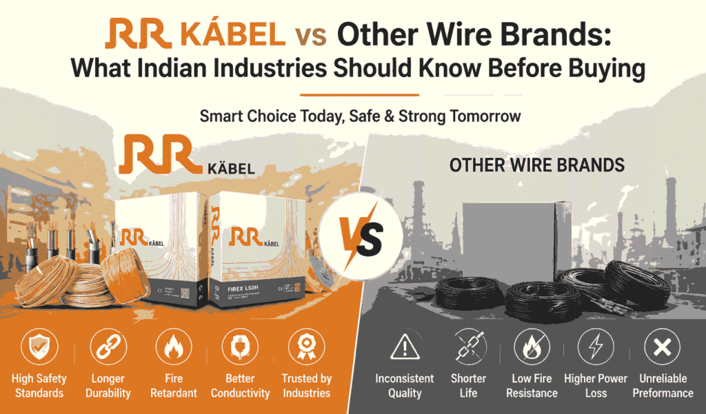 RR Kabel vs Other Wire Brands: What Indian Industries Should Know Before Buying